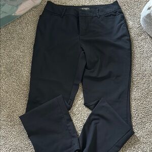 Lee Straight Leg Black Pants
